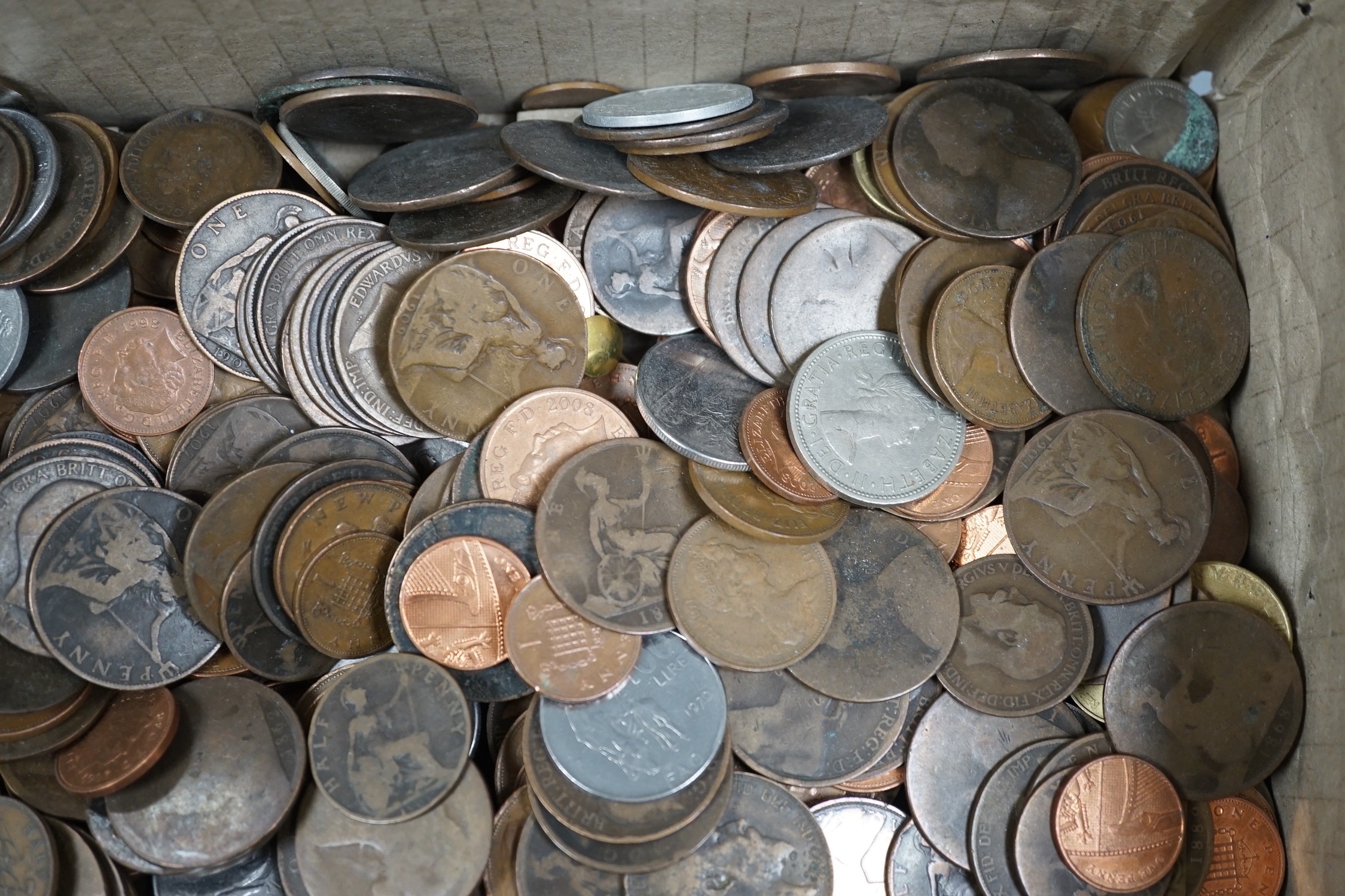 A quantity of various coinage